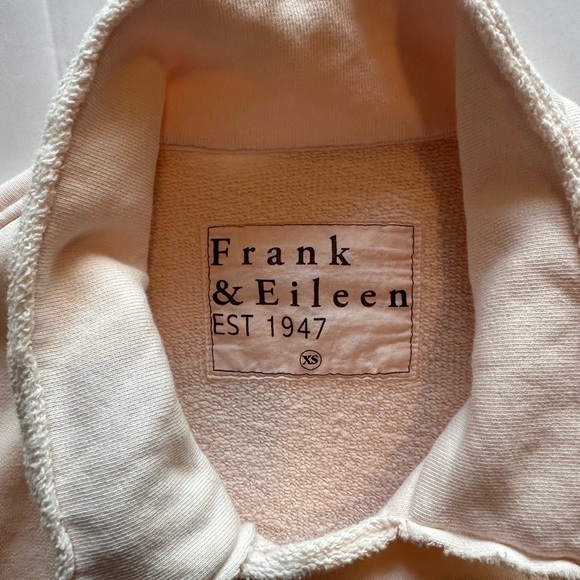 Frank & Eileen NWD Belfast Triple Fleece Light Pink Size XS - Picture 7 of 9
